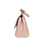 Dolce & Gabbana Sicily Grainy Leather Top Handle Crossbody Bag